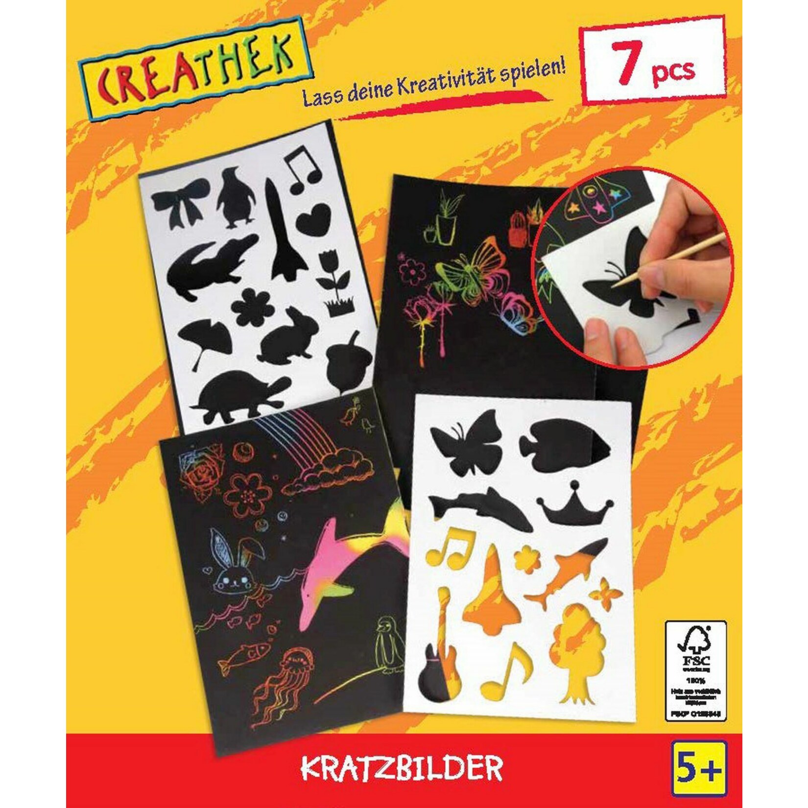 Creathek Kratzbilder - Bild 1
