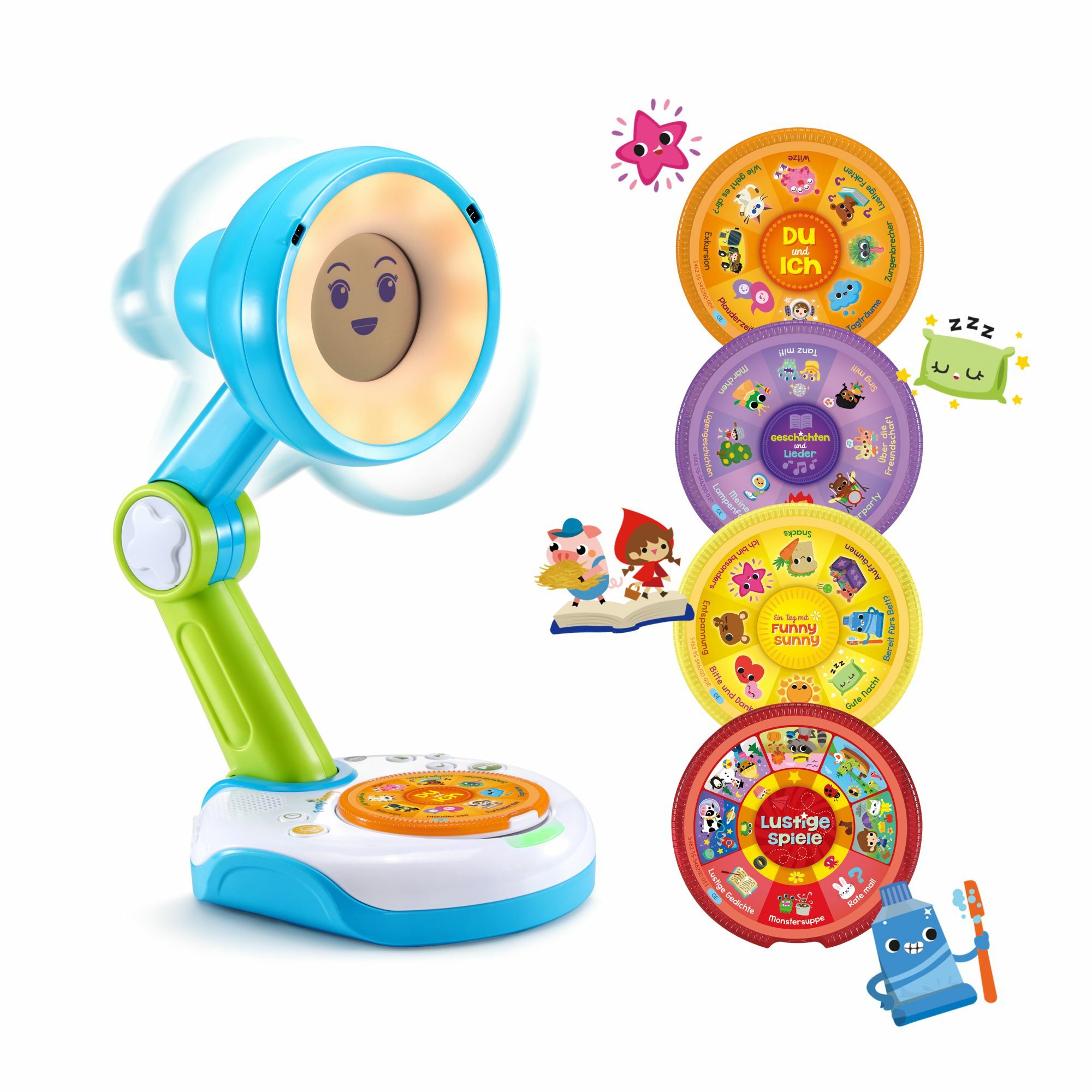VTech 80-546204 Funny Sunny, die interaktive Lampen-Freundin - Bild 1