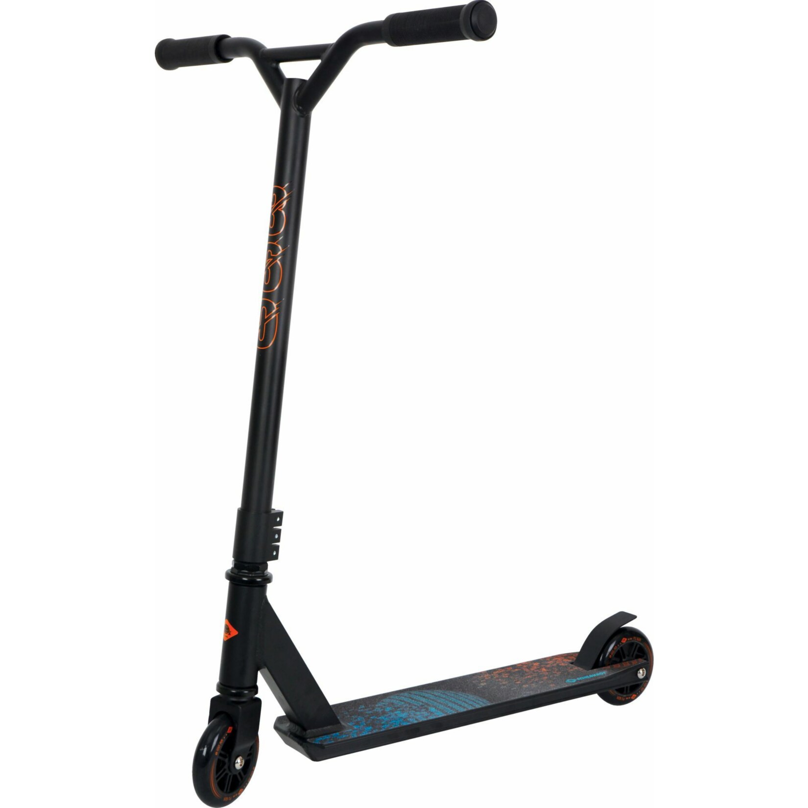Schildkr&ouml;t Funsports Stunt Scooter 360 Space (black-orange) - Bild 1