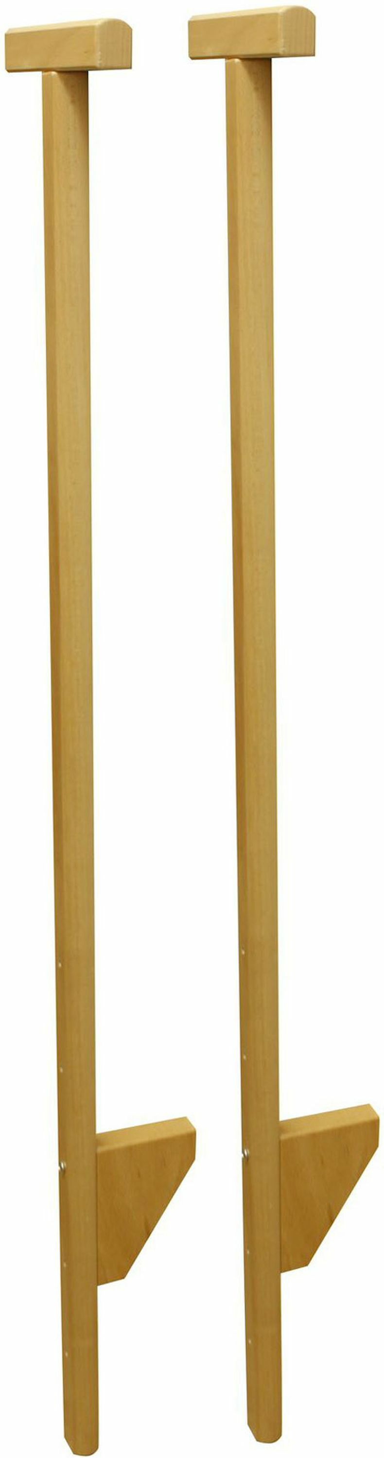 Outdoor active Outdoor active Stelzen Holz mit St&uuml;tze, L&auml;nge 120 cm - Bild 1