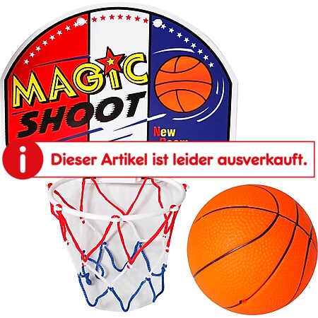 Outdoor active Basketball-Board mit Ball im Beutel Basketball Kinderbasketball 