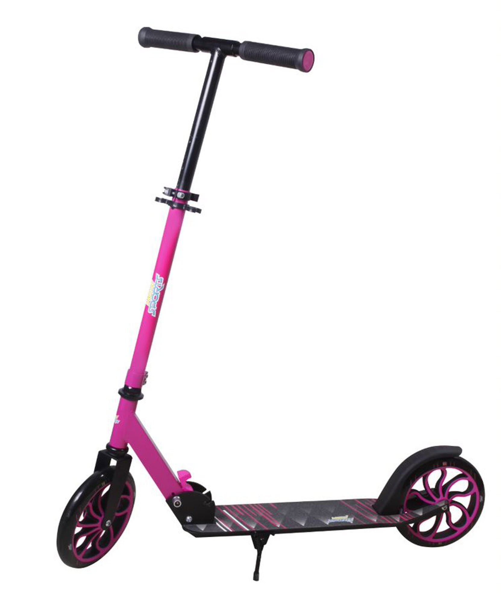 New Sports Scooter Pink/Schwarz, 200 mm, ABEC 7 - Bild 1