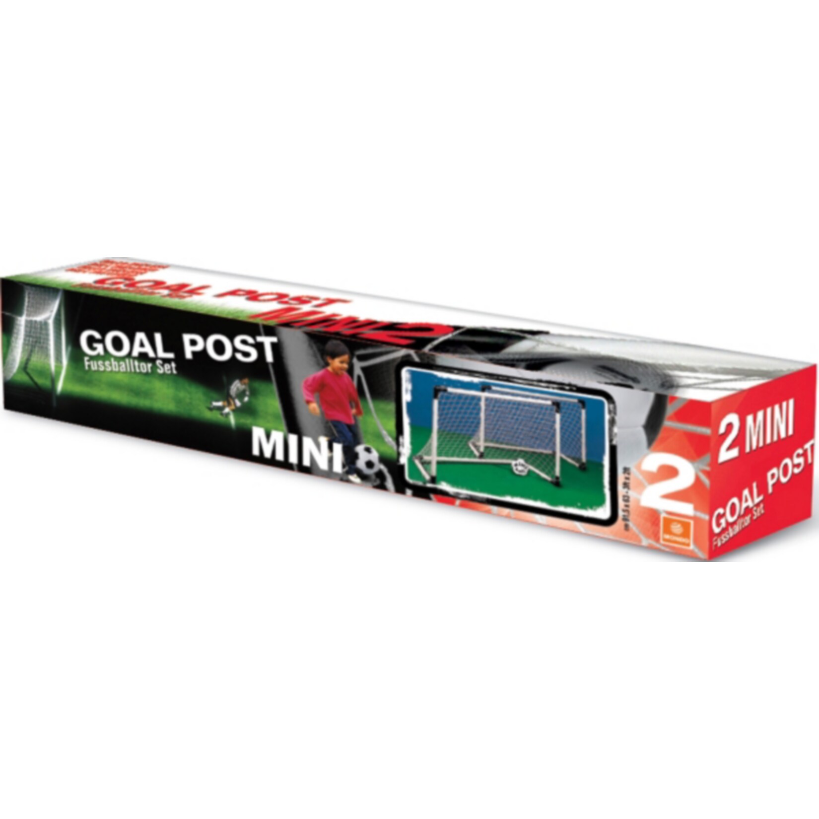 MTW Toys Goal Set 2 Mini-Tore mit Ball - Bild 1