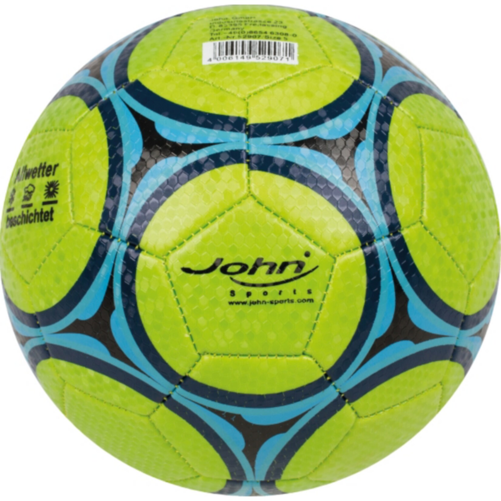 John Sports Competition Iii Fussball, Techno Struktur, Gr. 5/220 - Bild 1