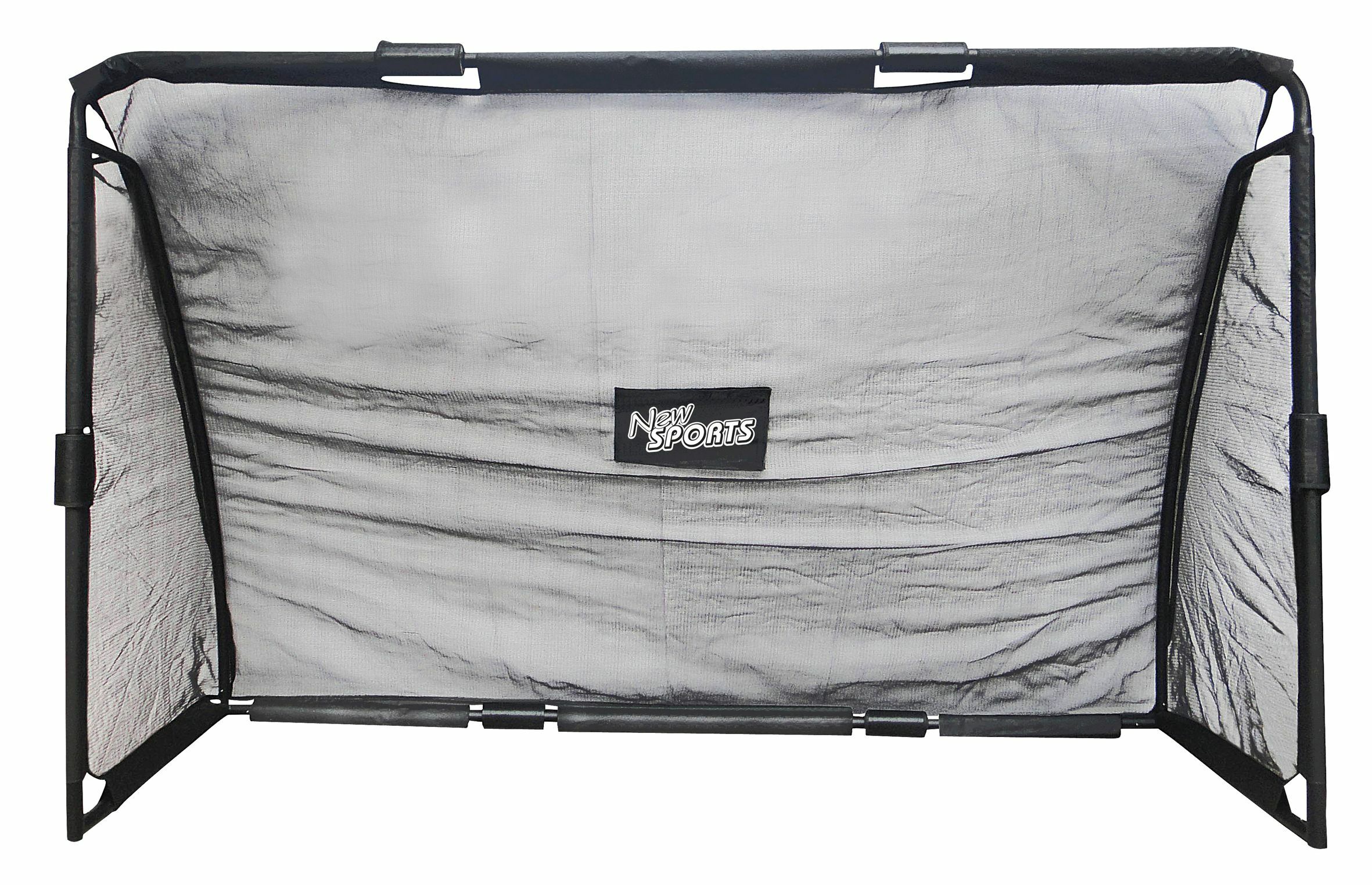 New Sports Fu&szlig;balltor mit engmaschigem Netz, 300x200x90 cm - Bild 1