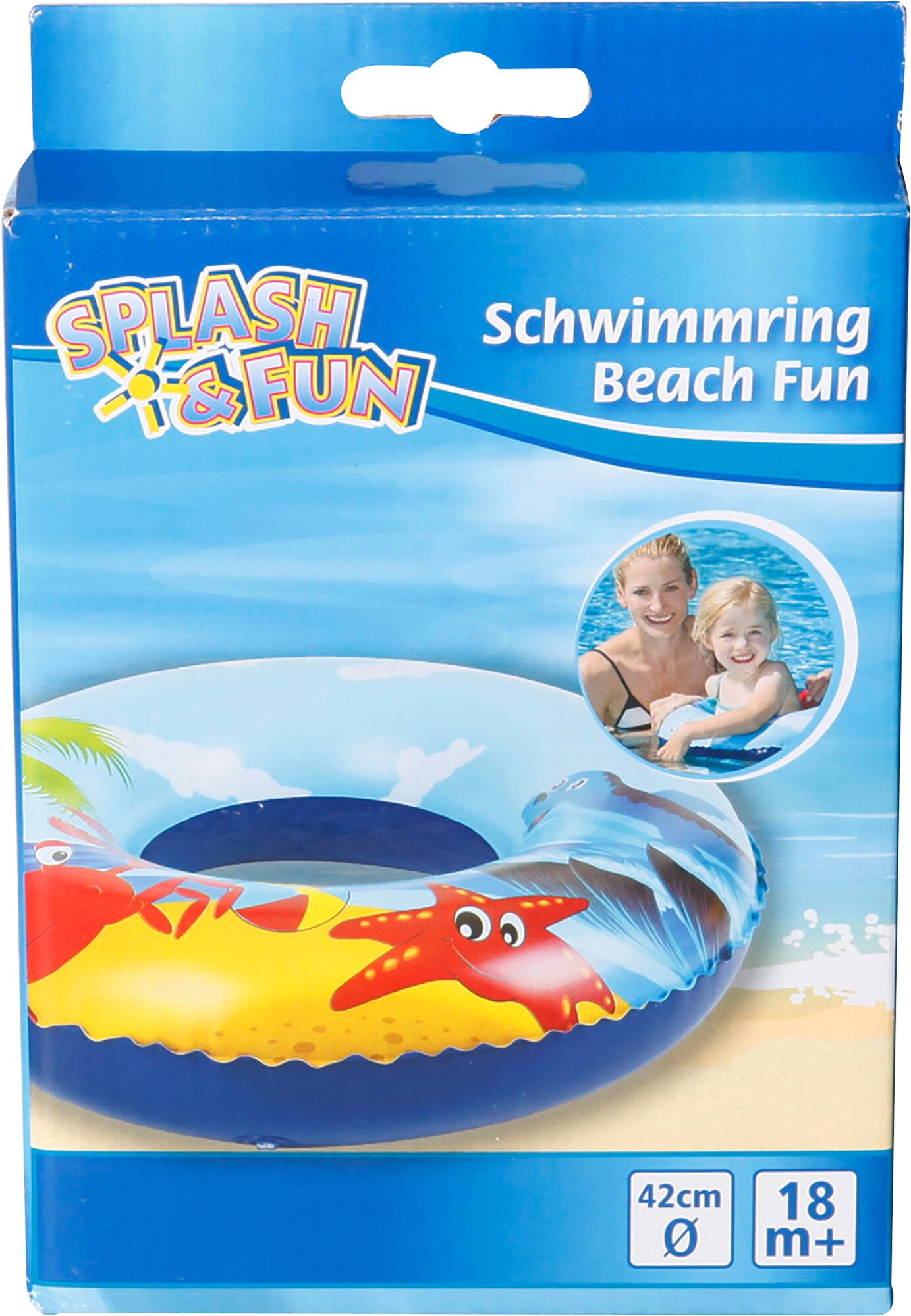 Splash & Fun Schwimmring Beach Fun, # 42 cm - Bild 1