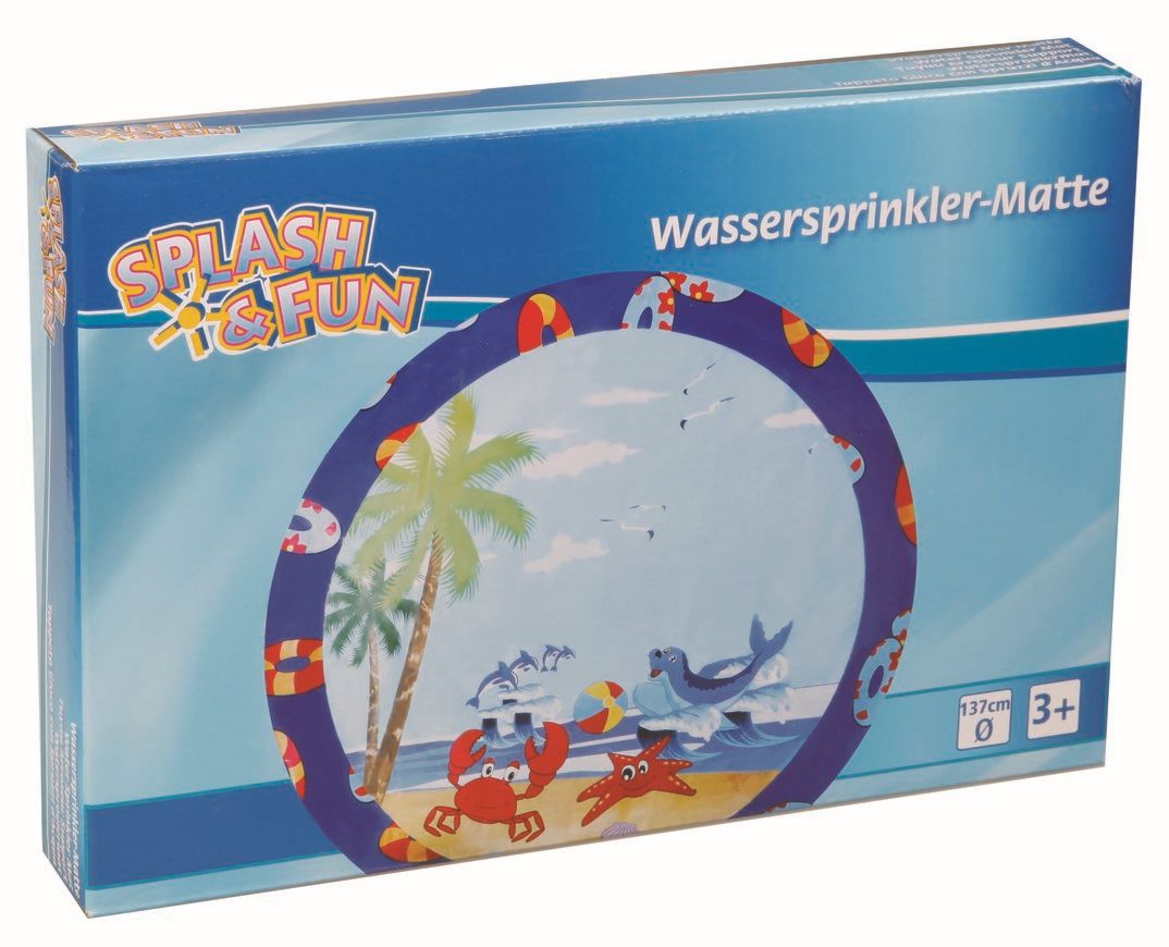 Splash & Fun Wassersprinkler-Matte # 137 cm - Bild 1