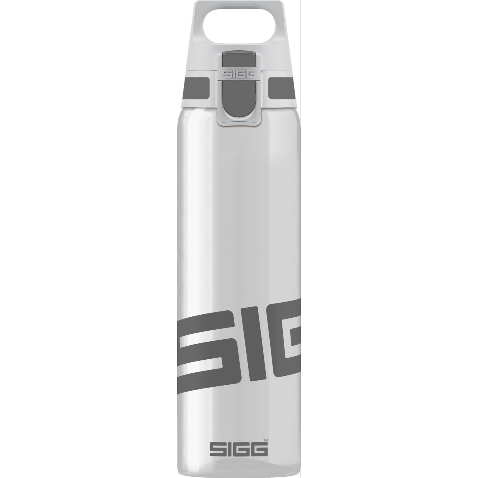 SIGG TOTAL CLEAR ONE Anthracite Trinkflasche, 0,75 Liter - Bild 1
