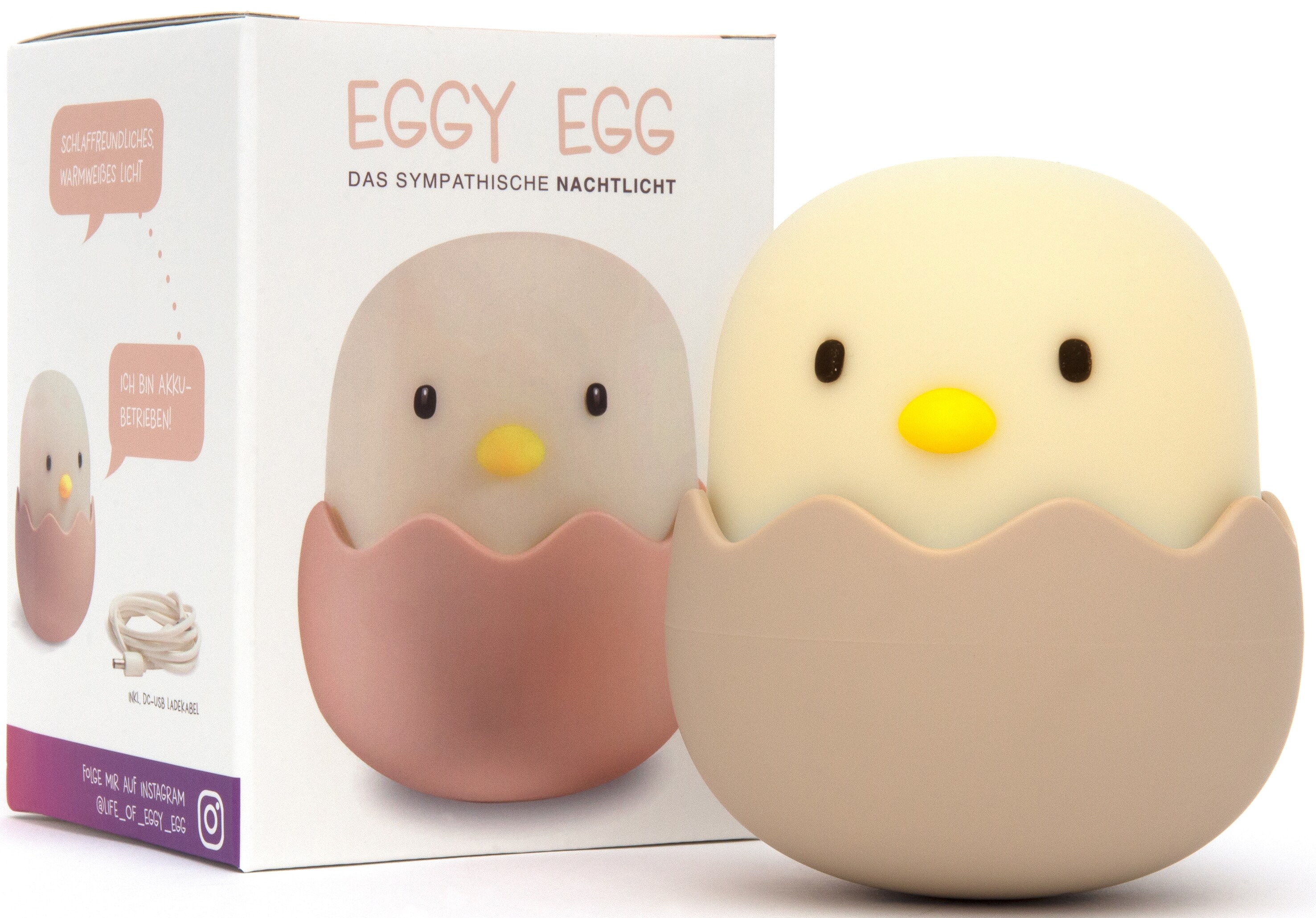 Hans Weiss EGGY EGG NACHTLICHT USB - Bild 1