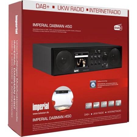 Unterbau-Küchenradio Internet- i450 & IMPERIAL UKW-Radio DAB+ online bei kaufen DABMAN Netto Spotify