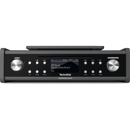 TechniSat DIGITRADIO 20 MP3 AUX CD Küchenradio Netto Unterbau- DAB+ Laufwerk UKW OLED bei kaufen online