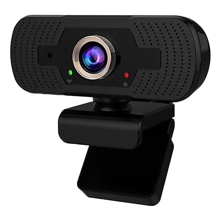 DELTACO GAMING Tris 1080P Webcam Kamera mit Mikrofon Full HD Auflösung für PC Homeschooling / Home Office / Streaming - Bild 1