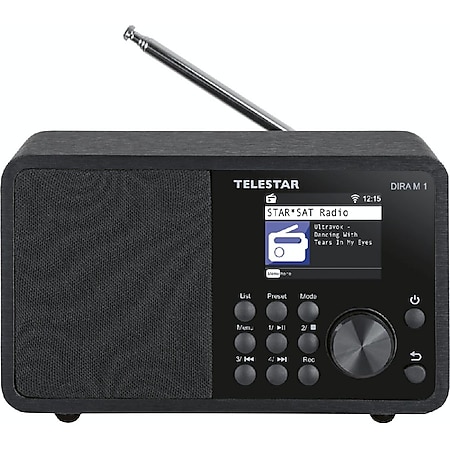 TELESTAR DIRA M 1 Kompaktes Multifunktionsradio (Internetradiostreams, DAB+, Bluetooth 5.1, TFT LCD Farbdisplay, USB Ladefunktion) - Bild 1