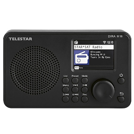 TELESTAR DIRA M 6i hybrid Radio (Internetradio, USB Musikplayer, kompaktes Multifunktionsradio, DAB+/FM RDS, WiFi, Bluetooth) - Bild 1