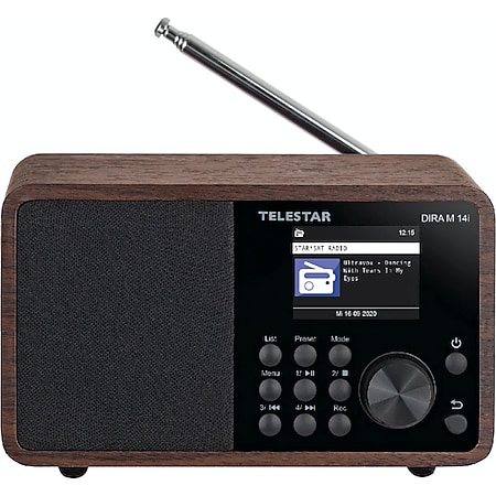 TELESTAR DIRA M 14i Multifunktionsradio (mit TFT LCD Farbdisplay, USB, Mediafunktionen, DAB+/FM/Web, Wecker, MP3, WMA, AAC) - Bild 1