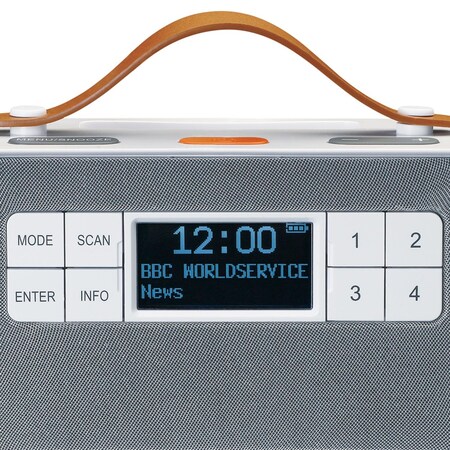 Lenco PDR-065 DAB+/FM-Radio kaufen bei Dockingstation, mit Netto online Bluetooth Akku und
