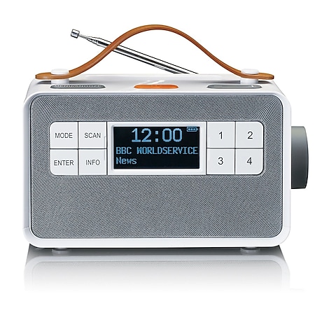 Lenco PDR-065 DAB+/FM-Radio mit Akku und Dockingstation, Bluetooth online  kaufen bei Netto