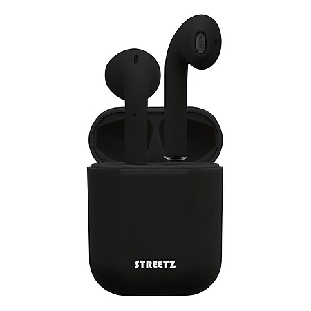 TWS-0003 STREETZ TWS Bluetooth In-Ear Kopfhörer Mikrofon bis zu 4 Std - Bild 1