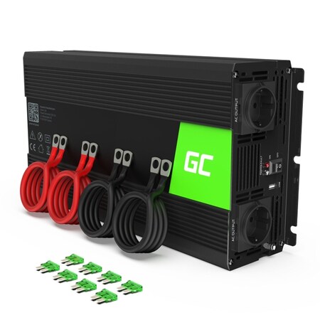 Green Cell INV07 12V/300W Wechselrichter