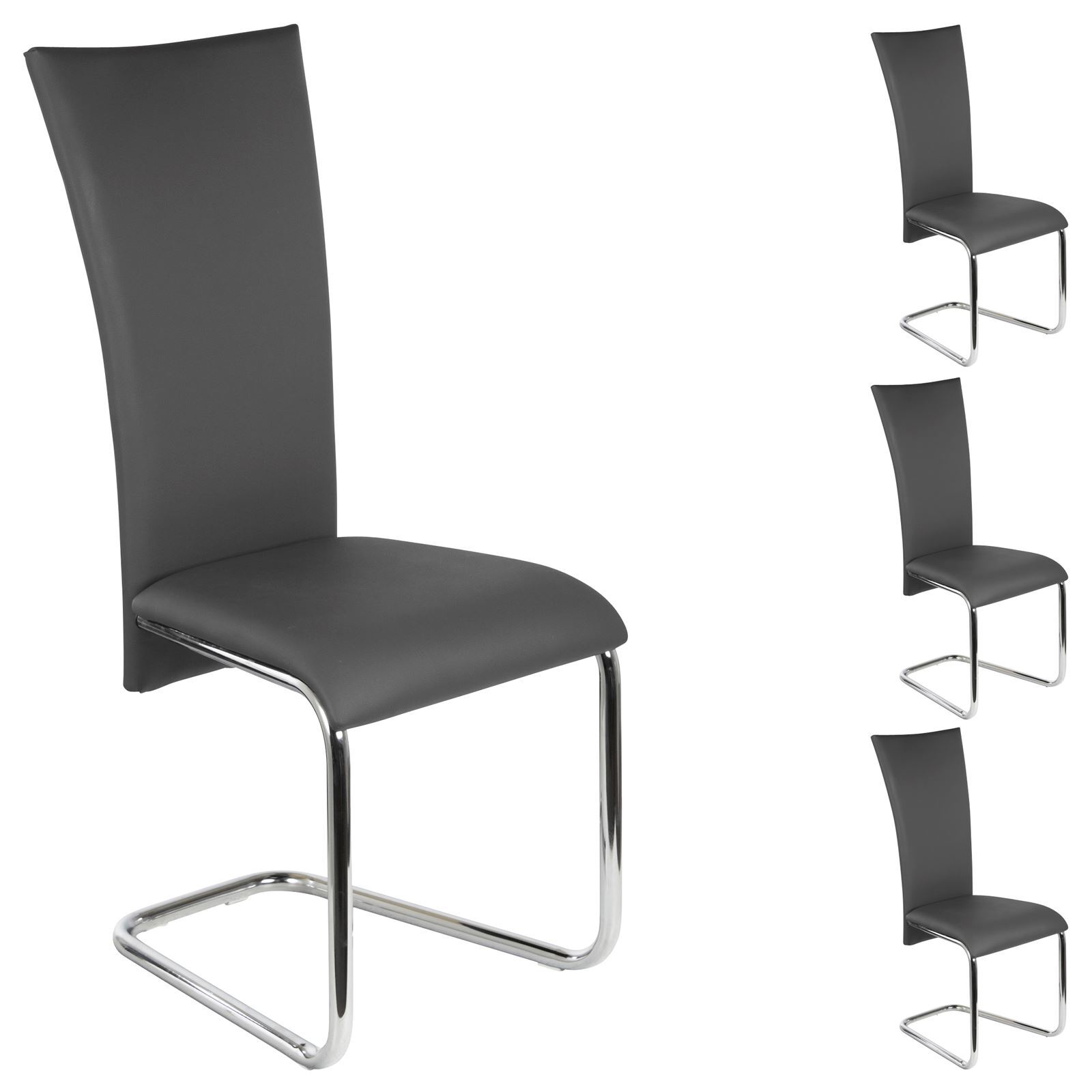 IDIMEX Schwingstuhl 4er Set ANNETTE - Bild 1