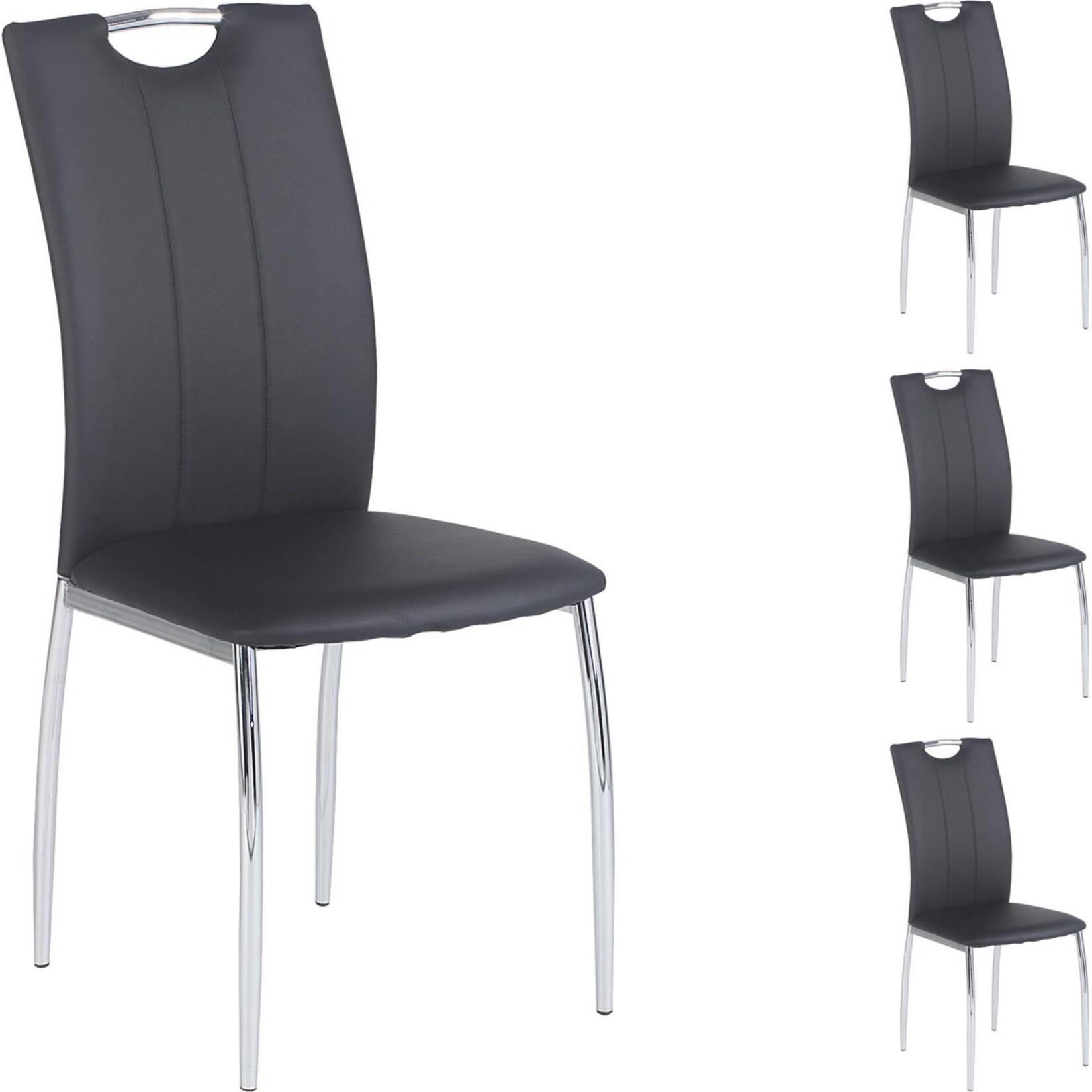 IDIMEX Esszimmerstuhl 4er Set APOLLO - Bild 1