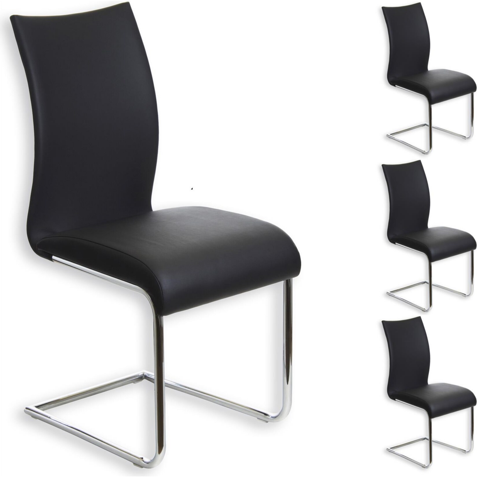 IDIMEX Schwingstuhl 4er Set ALADINO - Bild 1