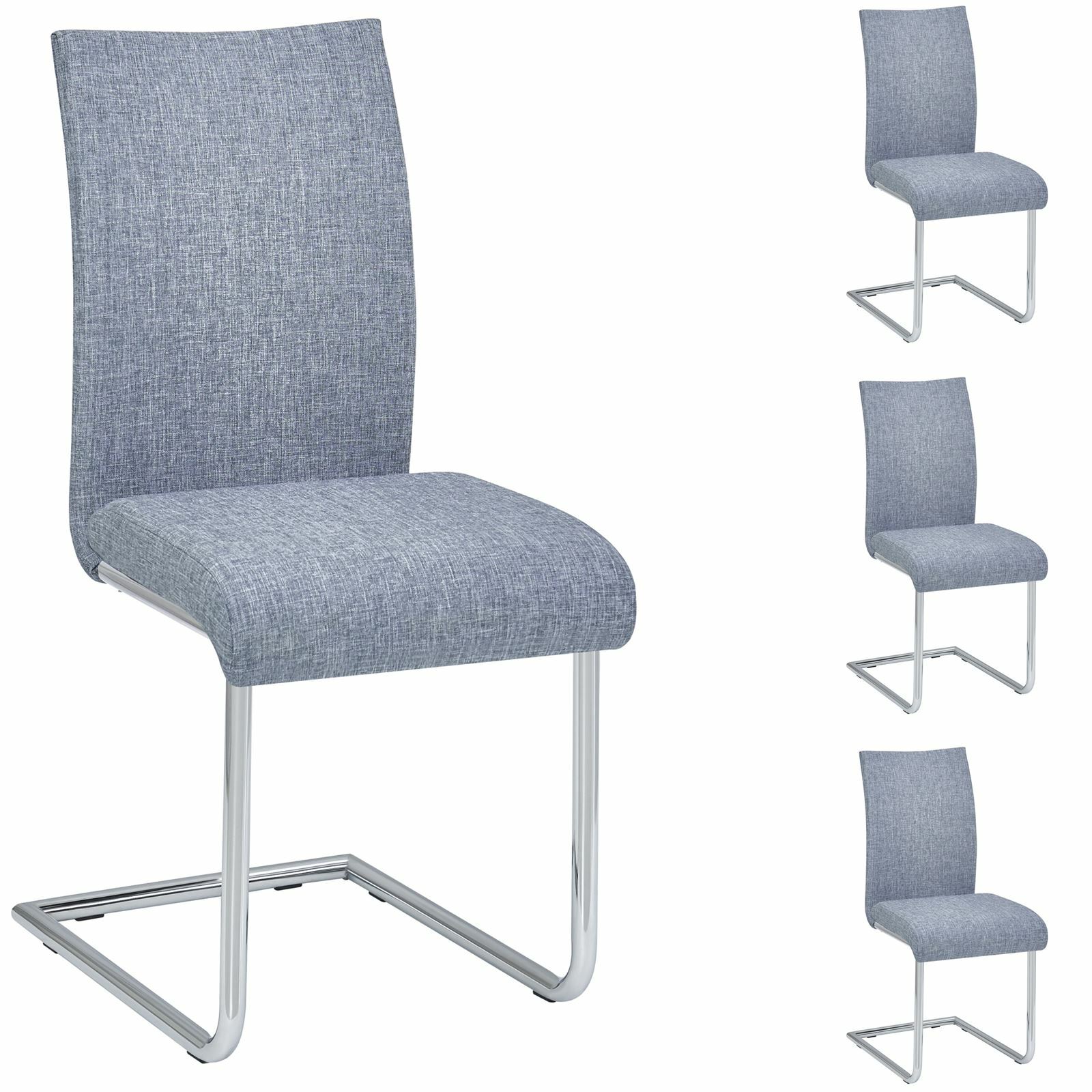 IDIMEX Schwingstuhl 4er Set ALADINO - Bild 1