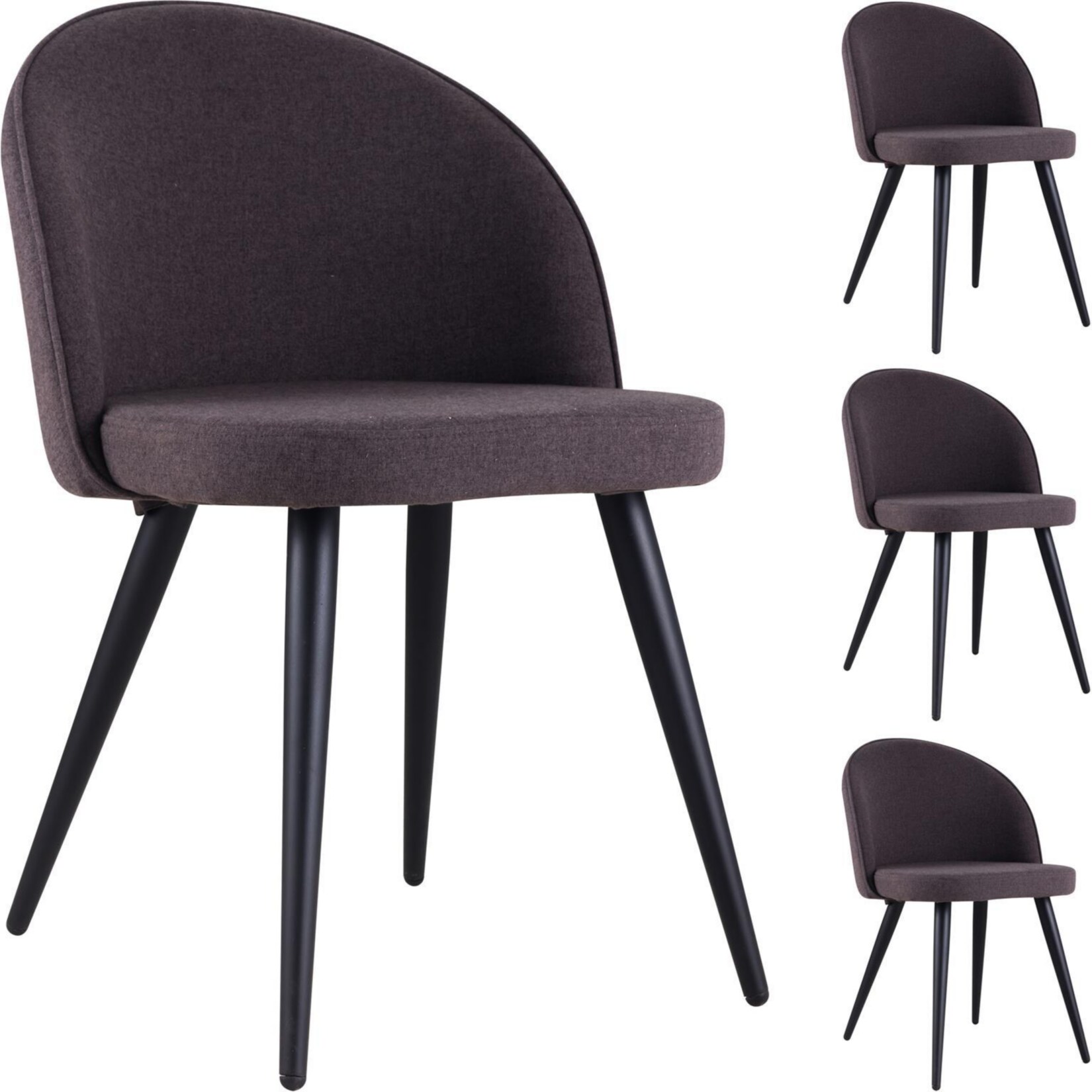 IDIMEX Esszimmerstuhl 4er Set SOFT - Bild 1