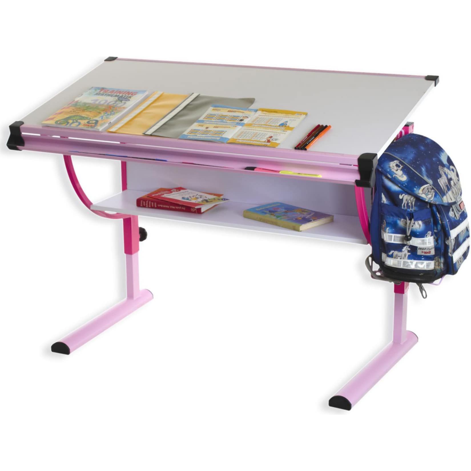 IDIMEX Kinderschreibtisch h&ouml;henverstellbar CARINA - Bild 1