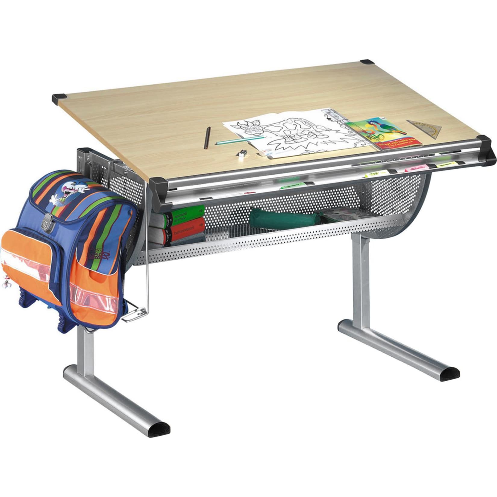 IDIMEX Kinderschreibtisch h&ouml;henverstellbar MARIO - Bild 1
