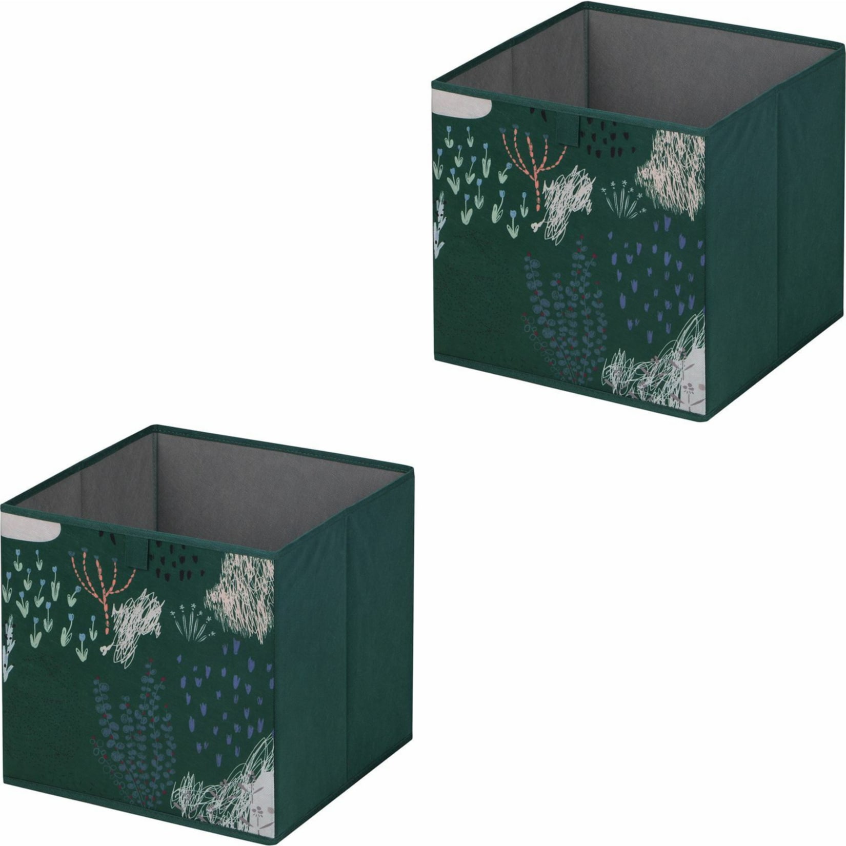 IDIMEX Stoffbox 2er Set FOREST-2 - Bild 1