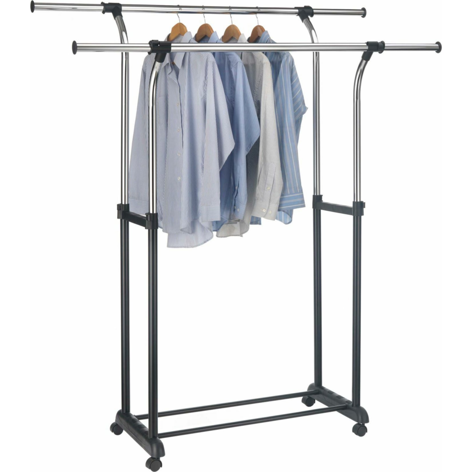IDIMEX Rollgarderobe 2 Kleiderstangen YORK - Bild 1