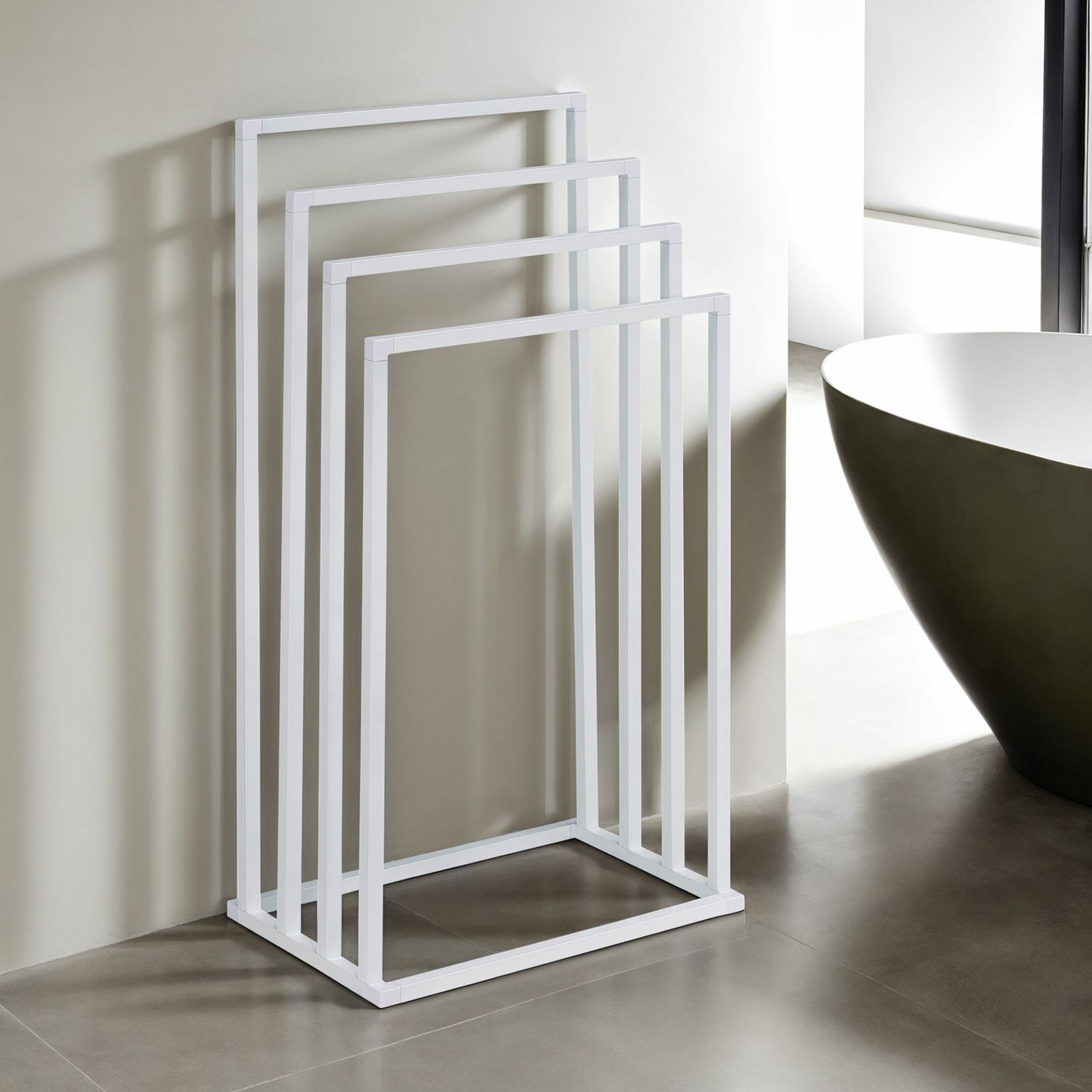 IDIMEX Handtuchhalter SENZA mit 4 Stangen freistehend &ndash; Beige - Bild 1