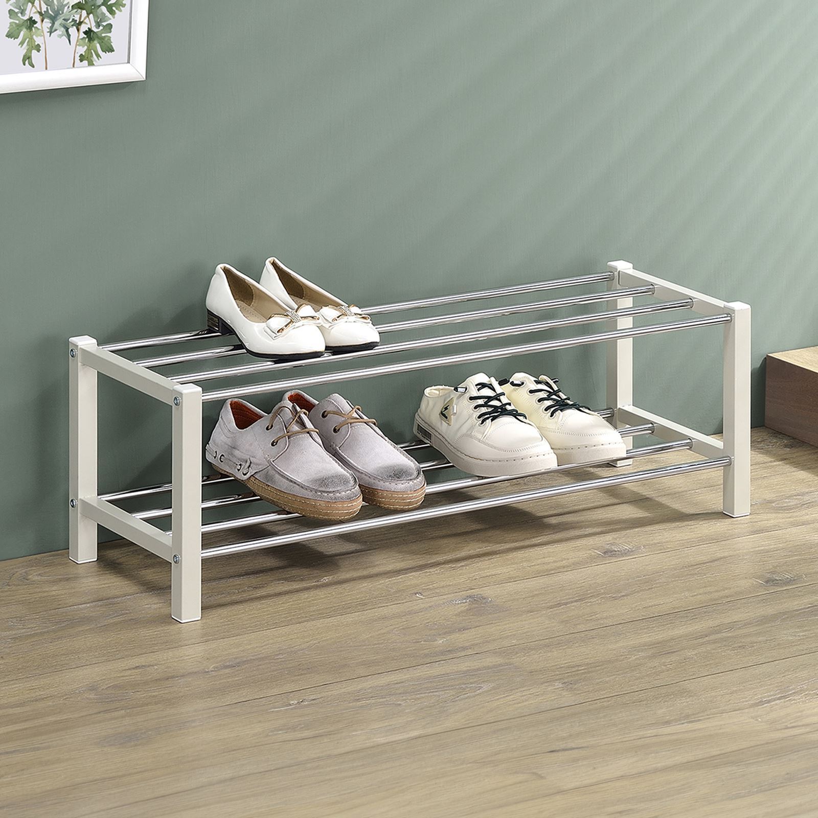 IDIMEX Schuhregal 2 B&ouml;den DUBLIN - Bild 1