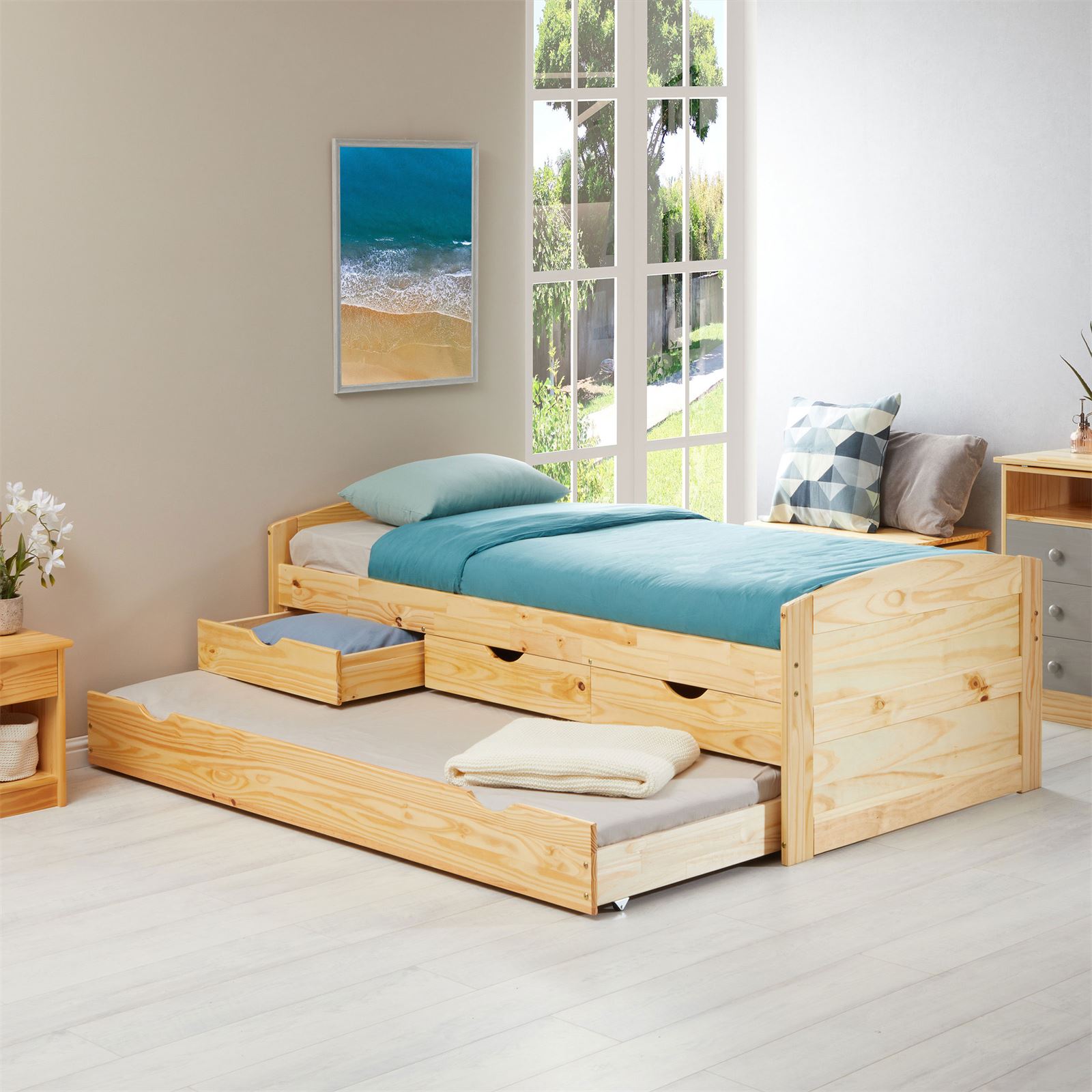 IDIMEX Bett mit Stauraum JESSY - Bild 1