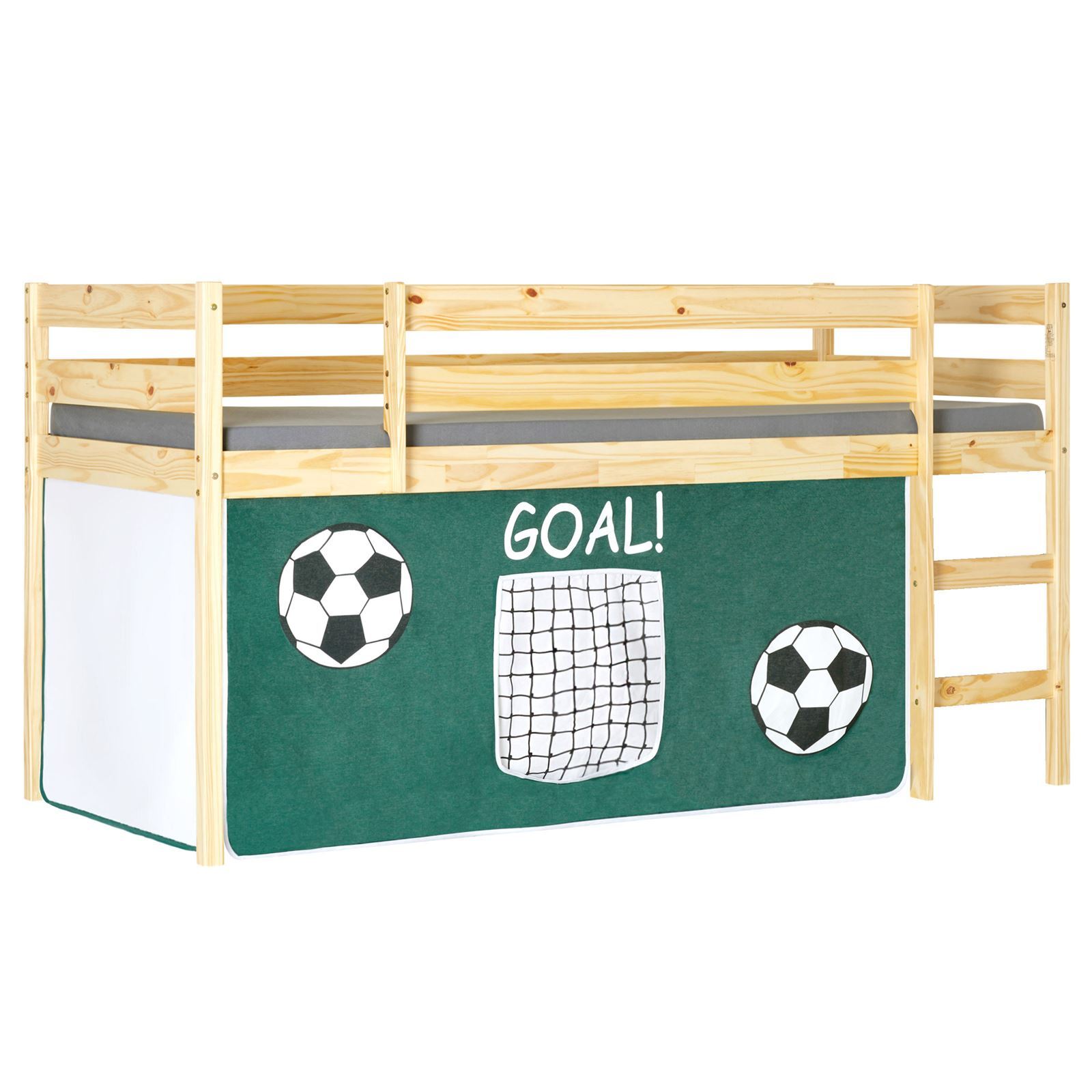 IDIMEX Vorhang Fussball Motiv GOAL - Bild 1