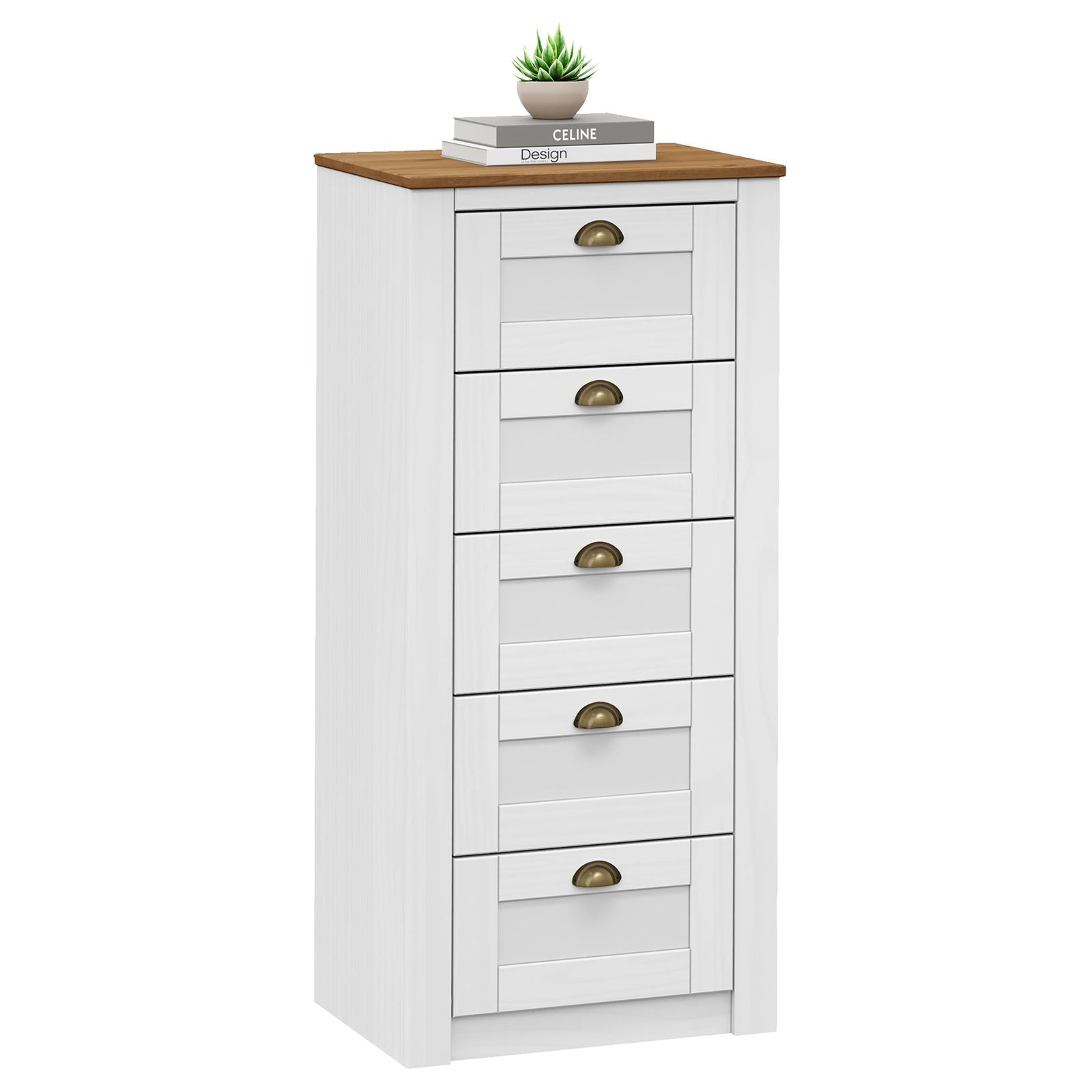 IDIMEX Kommode mit 5 Schubladen BOLTON - Bild 1