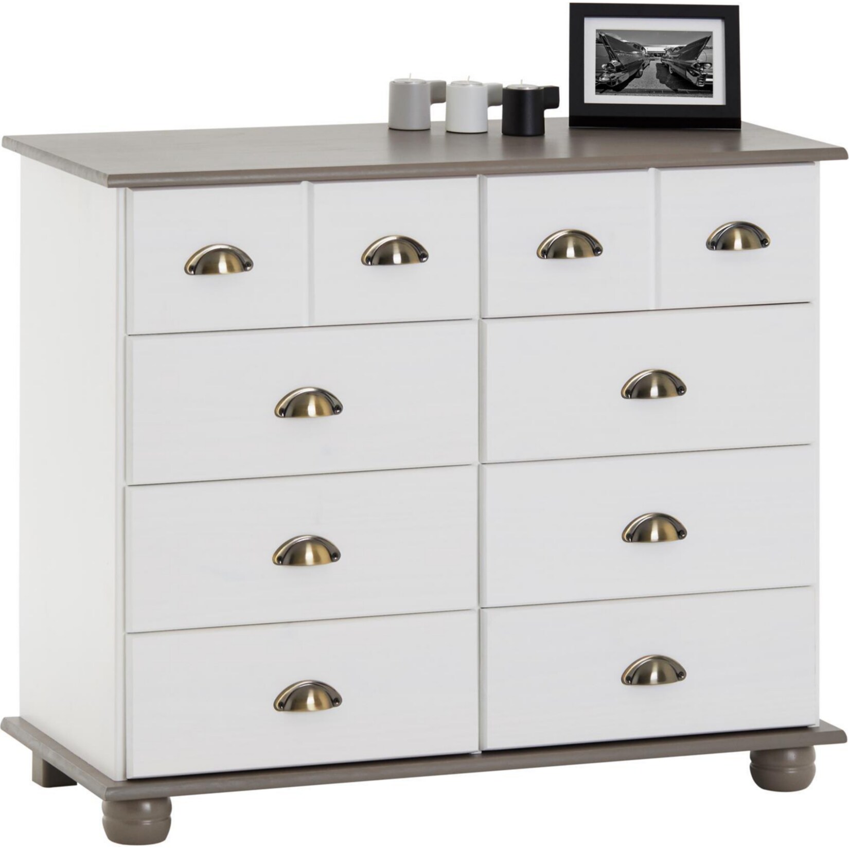 IDIMEX Apothekerkommode 8 Schubladen COLMAR - Bild 1