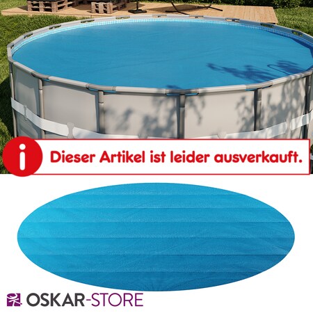 oskar solarfolie pool rund 549cm solarplane 400µ my poolheizung solarabdeckplane online kaufen bei netto