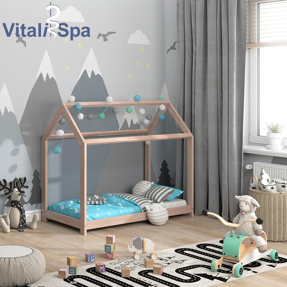 Vitalispa Hausbett Wiki Weiss Kinderbett Kinderhaus Kinder Bett Holz Matratze Online Kaufen Bei Netto