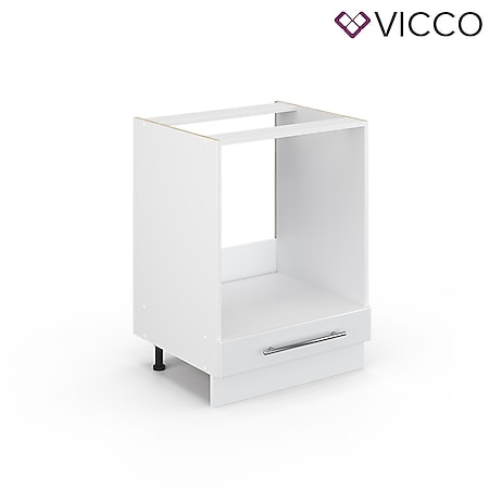 VICCO Herdumbauschrank 60 cm Weiß Küchenzeile Unterschrank Fame online  kaufen bei Netto