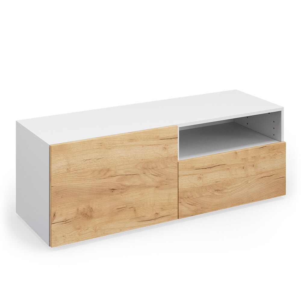 Vicco Tv Lowboard Compo Sideboard Fernsehtisch Kommode Schrank Weiss Eiche Online Kaufen Bei Netto