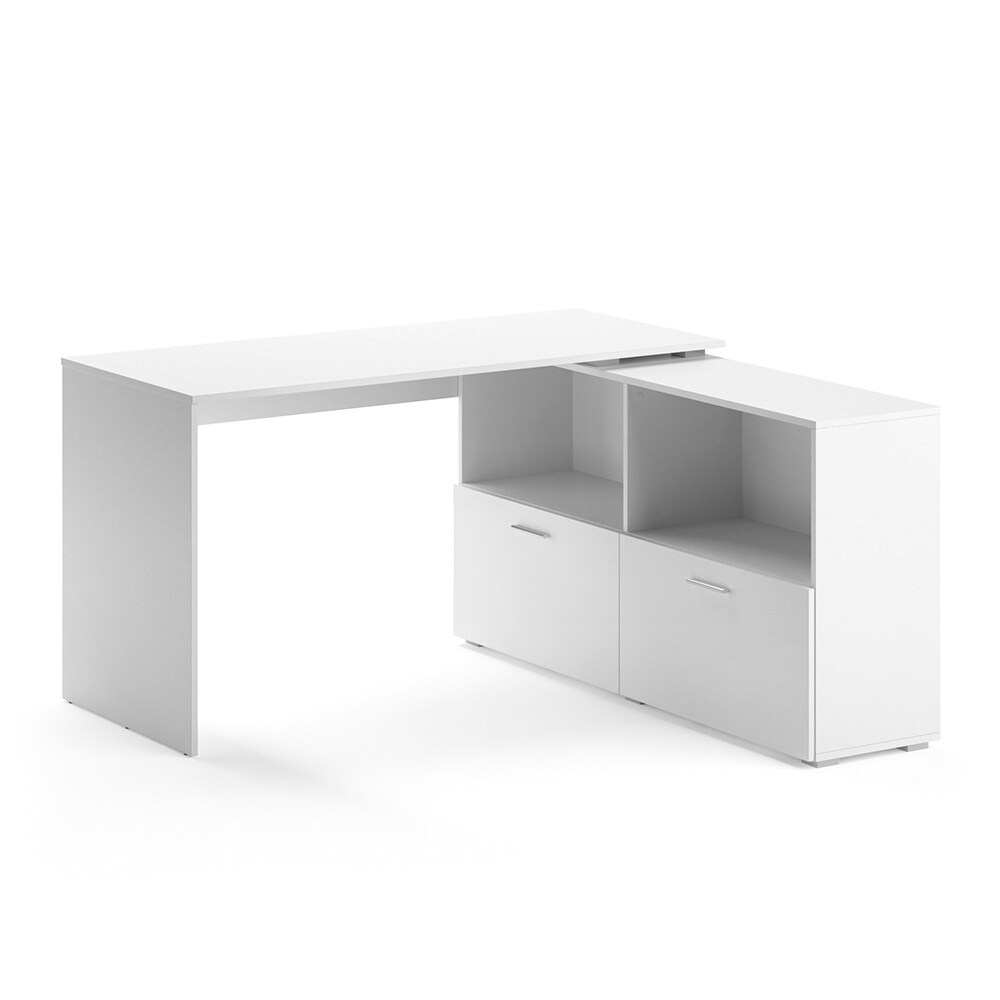 Vicco Eckschreibtisch Flexi Weiss Computer Burotisch Pc Schreibtisch Schublade Online Kaufen Bei Netto