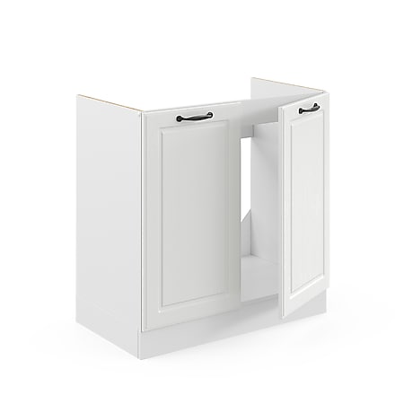 Vicco Spülenunterschrank 80 cm Weiß Küchenschrank Unterschrank Küchenzeile  R-Line online kaufen bei Netto