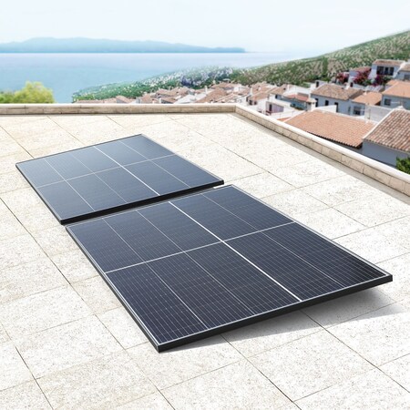 Juskys Balkonkraftwerk 600W Solaranlage Komplettset Photovoltaik