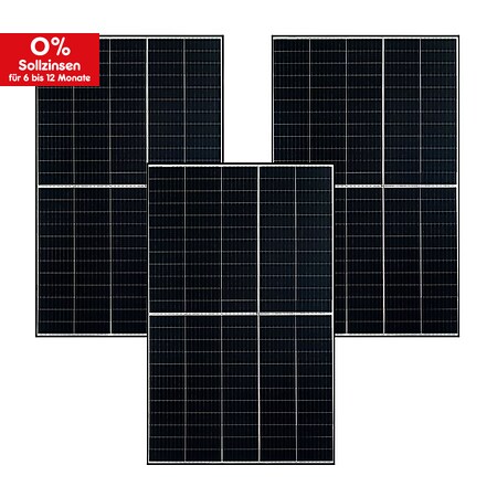 RISEN Solarpanel RSM40-8-410M 3er Set 1230 Watt - Balkonkraftwerk Solarmodul je 410 W - Verkauf nur an Endverbraucher - Bild 1