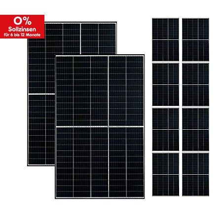 RISEN Solarpanel RSM40-8-410M 10er Set 4100 Watt - Balkonkraftwerk Solarmodul je 410 W - Verkauf nur an Endverbraucher - Bild 1