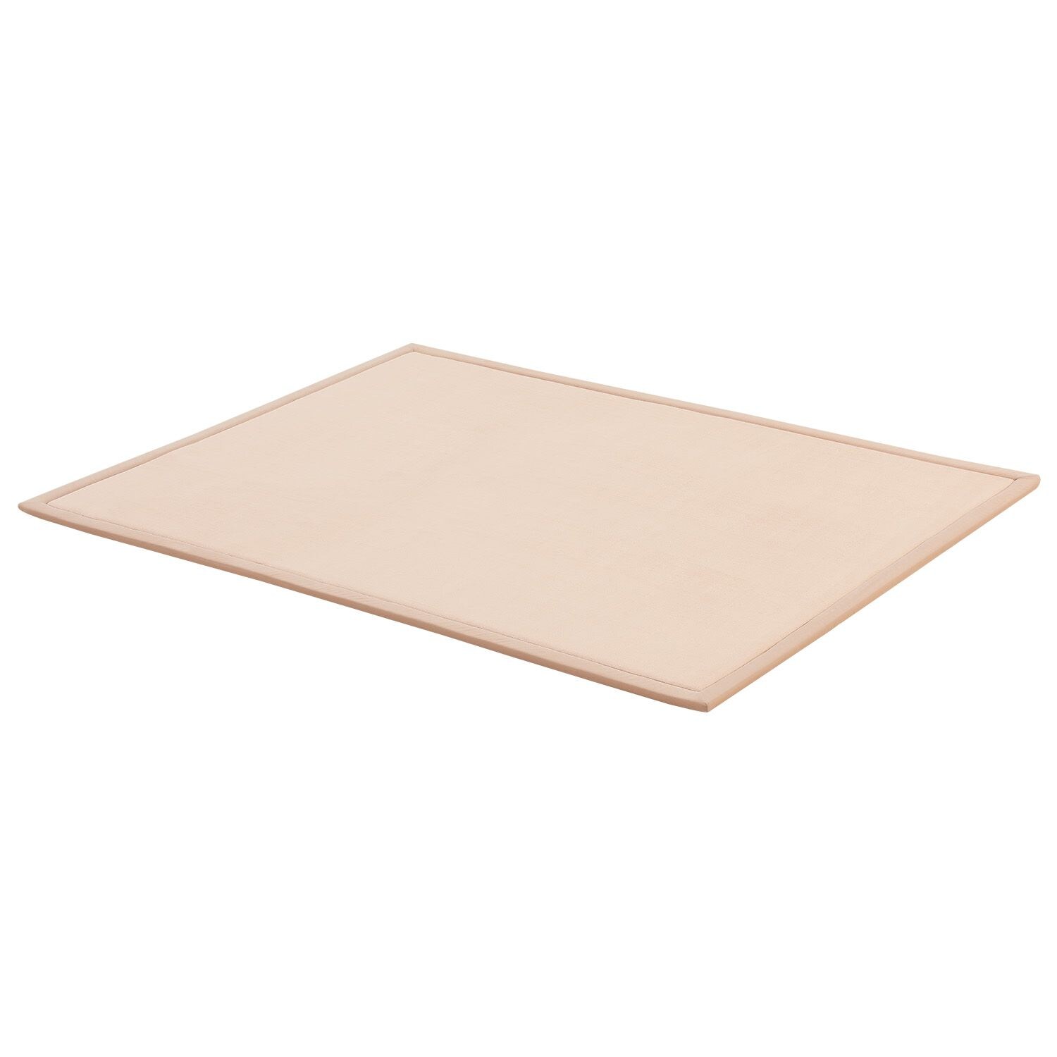 Juskys Krabbelmatte Maila Spielmatte 180x120 cm Yogamatte für Kind, Baby - rutschfest, weich - Beige