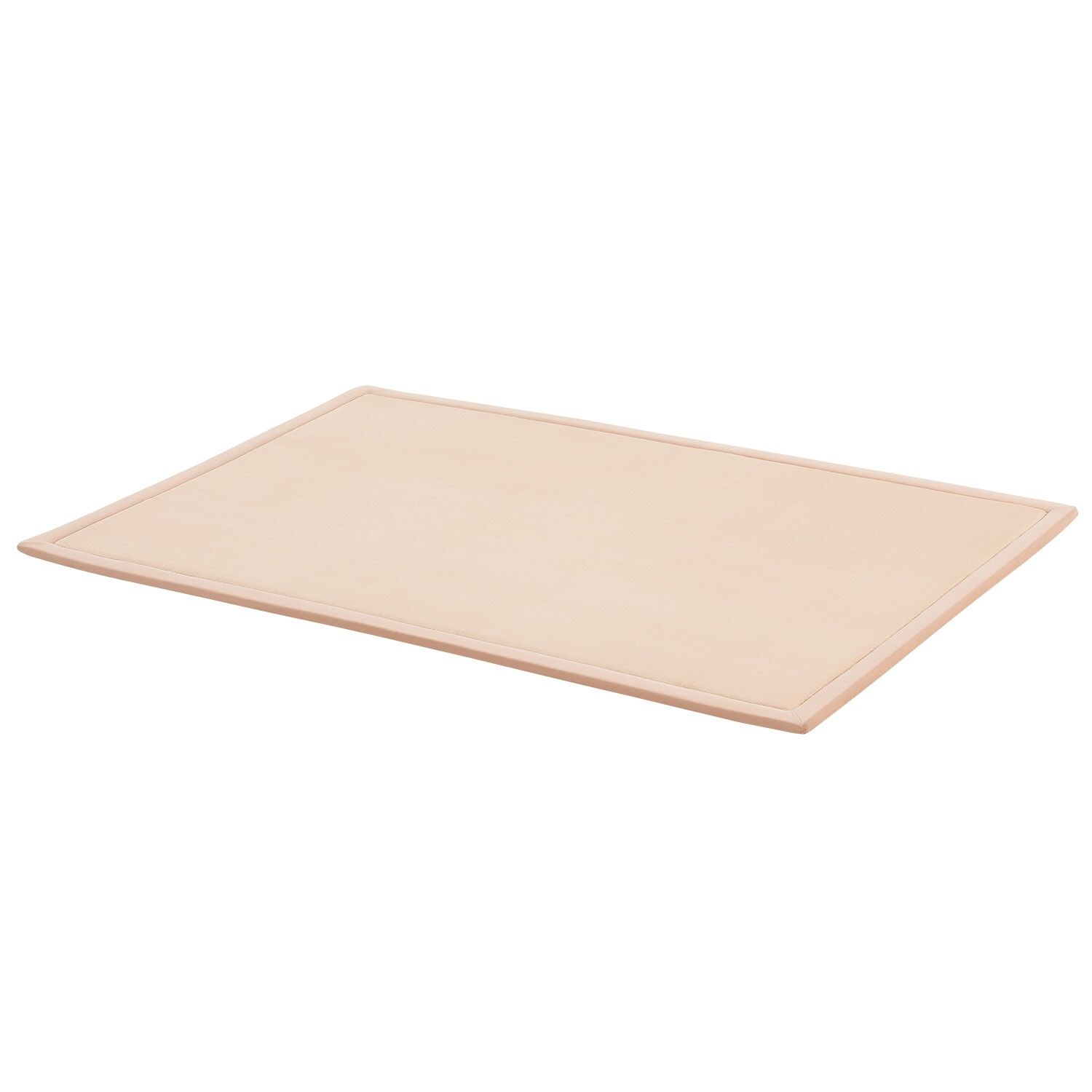 Juskys Krabbelmatte Maila Spielmatte 200x150 cm Yogamatte für Kind, Baby - rutschfest, weich - Beige