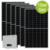 Juskys Solaranlage Set 6000 Watt Photovoltaik Anlage 16 Module, Wechselrichter - WLAN, Bluetooth - Bild 1